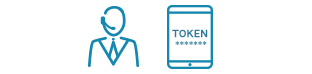 Tokenization service (dedicated tablet device)