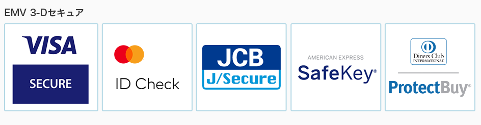 EMV 3-Dセキュアの国際ブランドごとの名称